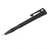 Detectable HD One-Piece Pens (Pack of 50) - Blue Ink, Black Housing, Clip