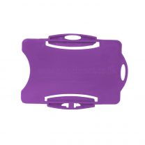 Detectable Swipe / Access Card Holders (Pack of 25) - Without Chain - Purple
