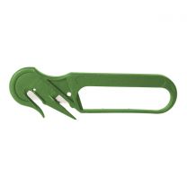 Detectable Safety Knives with Enclosed Blade SK106 (Pack of 5) - Green