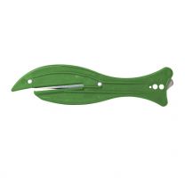 Detectable Safety Knives SK108 with Tape Cutter (Pack of 5) - Green