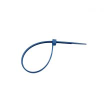 STANDARD: Nylon Cable Ties with Stainless Steel Lock - 92 x 2.4 mm (3.62 x 0.09") - Tensile Strength 80 N (18 lb) - Blue