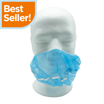 Metal Detectable Non-Woven Beard Snoods