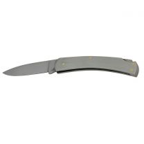 Stainless Steel Locking Knife with Drop Point Blade